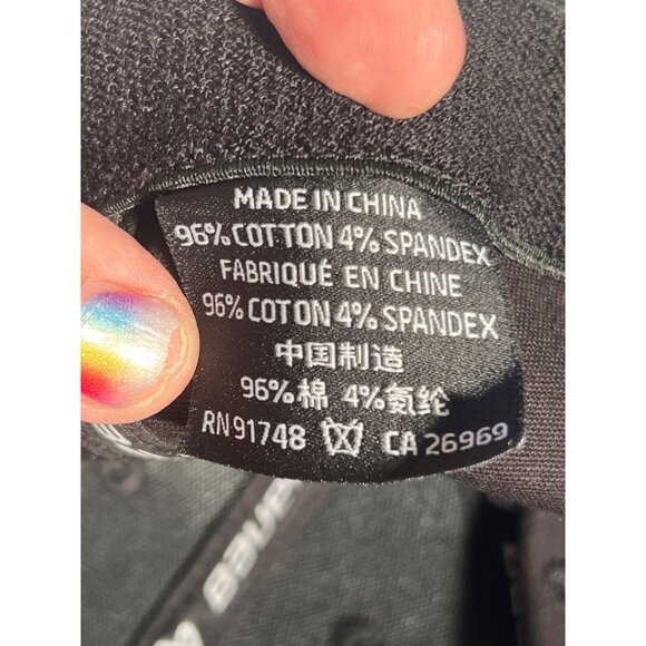 Bauer Core Fitted Cap - Youth  Stretch to Fit Embroidery Hockey - Picture 9 of 10